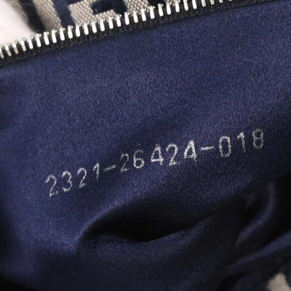 Fendi Gray Zucchino Baguette Handbag 2321- - Picture 10 of 10